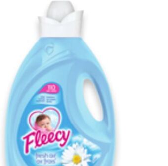 Walmart Fleecy fabric softener 2.6 l offer