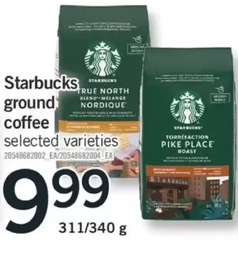 Fortinos Starbucks ground coffee offer