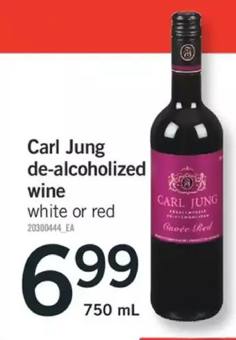 Fortinos Carl jung de-alcoholized wine offer