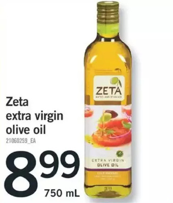 Fortinos Zeta extra virgin olive oil offer