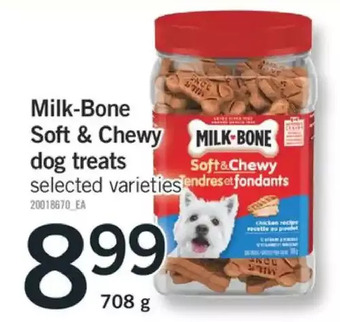 Fortinos Milk-bone soft & chewy dog treats offer
