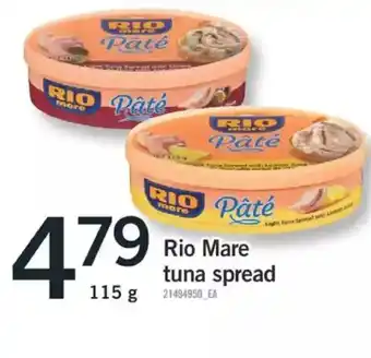 Fortinos Rio mare tuna spread offer