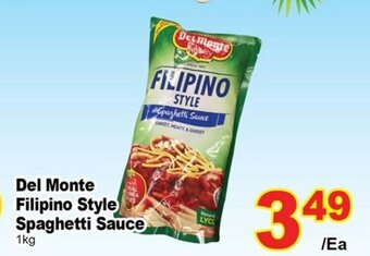 T&T Supermarket Del Monte Filipino Style Spaghetti Sauce offer