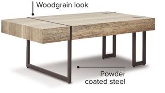 Leon's Calvin coffee table - beige offer