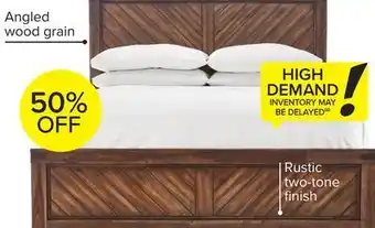 Leon's Nathan 3-piece queen bed - brown cherry offer