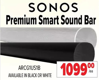 2001 Audio Video Sonos premium smart sound bar offer