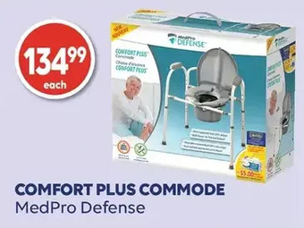 Wellwise by Shoppers Medpro defense comfort plus commode offer