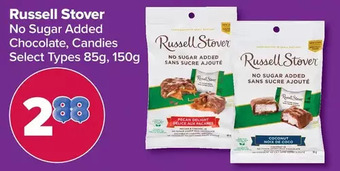 PharmaChoice Russell stover no sugar added chocolate, candies offer