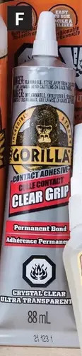 Princess Auto Clear grip contact adhesive offer