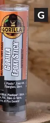 Princess Auto Gorilla epoxy putty stick offer