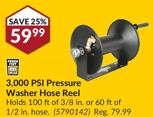 Princess auto deals pressure washer hose