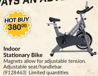Princess Auto Indoor stationary bike offer