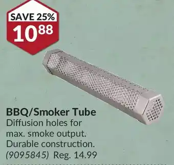 Princess Auto Bbq/smoker tube offer