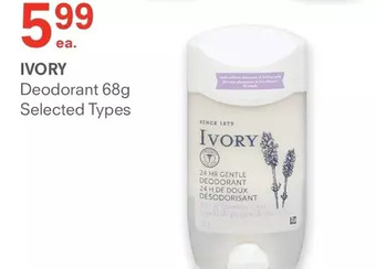 Guardian Pharmacy Ivory deodorant offer