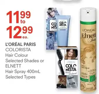 Guardian Pharmacy L'oreal paris colorista hair colour shades or elnett hair spray offer