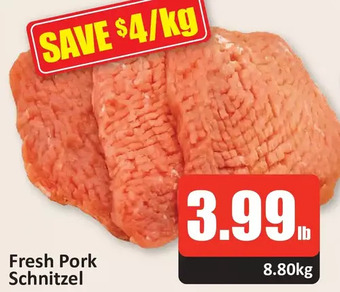 Starsky Fresh pork schnitzel offer