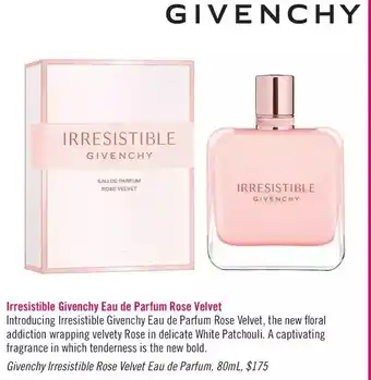 Shoppers Drug Mart Givenchy irresistible rose velvet eau de parfum offer