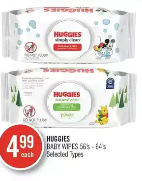 Shoppers Drug Mart Huggies baby wipes offer