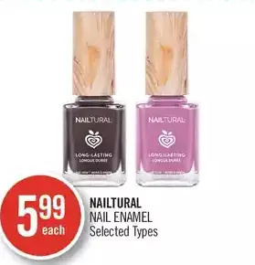 Shoppers Drug Mart Nailtural nail enamel offer