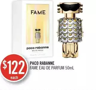 Shoppers Drug Mart Paco rabanne fame eau de parfum offer