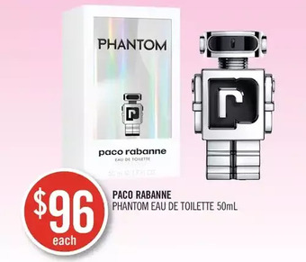 Shoppers Drug Mart Paco rabanne phantom eau de toilette offer