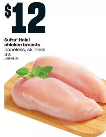 Loblaws Sufra halal chicken breasts offer