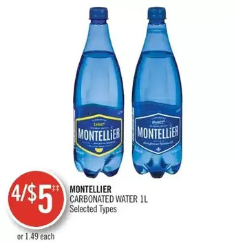 Shoppers Drug Mart Montellier carbonated water offer