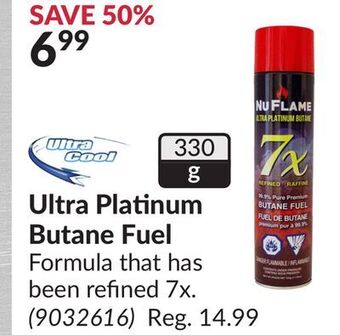 Princess Auto Ultra platinum butane fuel offer