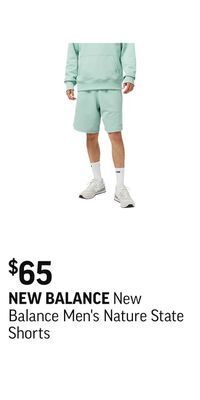 Sport Chek New balance men's nature state shorts offer