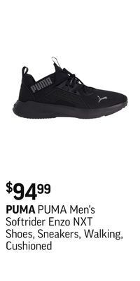 Sport Chek Puma men's softrider enzo nxt shoes, sneakers, walking, cushioned offer