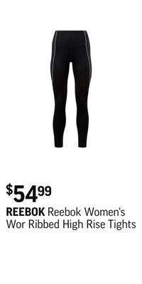 Sport Chek Reebok women's wor ribbed high rise tights offer