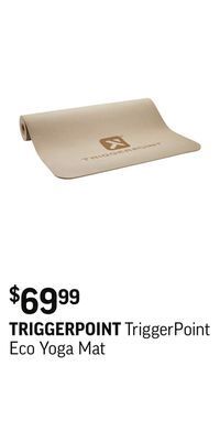 Sport Chek Triggerpoint eco yoga mat offer