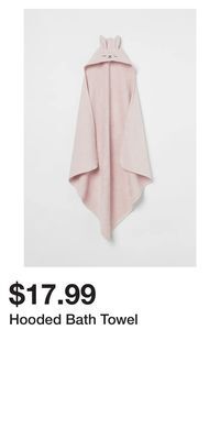 H&M Hooded bath towel offer