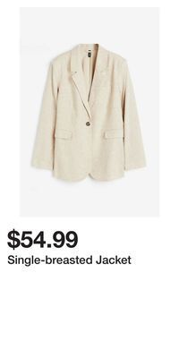 H&M Single-breasted jacket offer