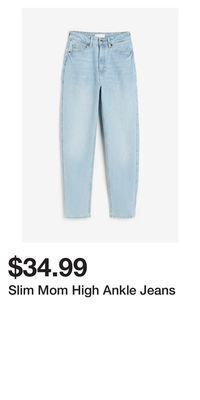 H&M Slim mom high ankle jeans offer
