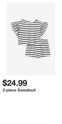 H&M 2-piece sweatsuit offer