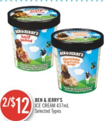 Shoppers Drug Mart Ben & jerry's ice cream offer