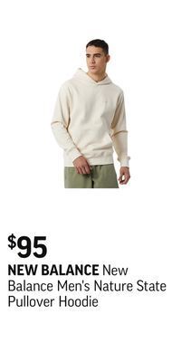 Sport Chek New balance men's nature state pullover hoodie offer