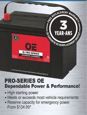 PartSource Pro-series oe dependable power & performance! offer