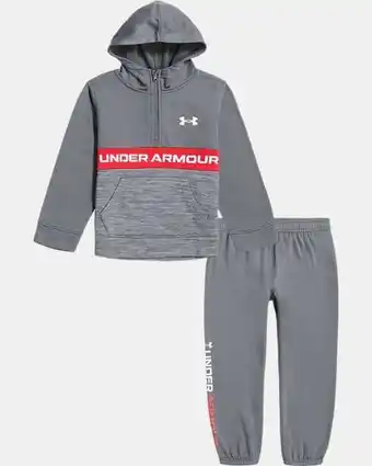 Under Armour Boys' toddler ua block hoodie set offer