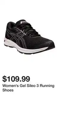 Mark's Women's gel sileo 3 running shoes offer