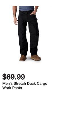 Mark's Men's stretch duck cargo work pants offer