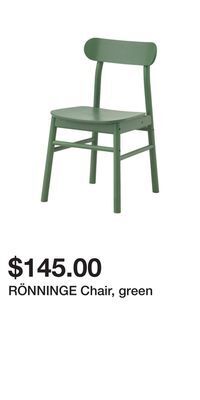 IKEA Rönninge chair, green offer