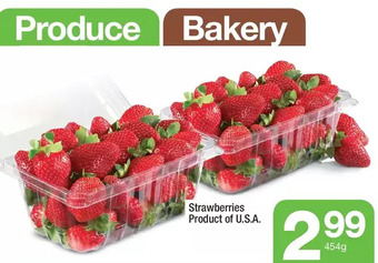 Highland Farms Strawberries offer