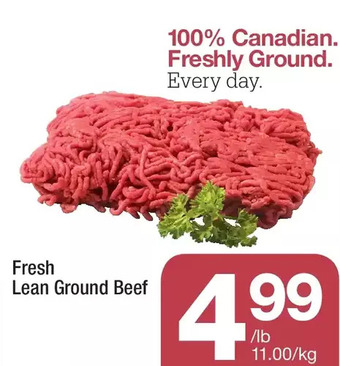 Highland Farms Fresh lean ground beef offer