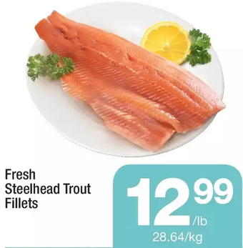 Highland Farms Fresh steelhead trout fillets offer