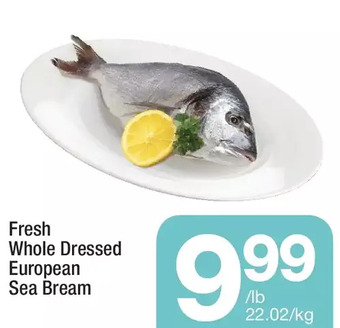 Highland Farms Fresh whole dressed european sea bream offer