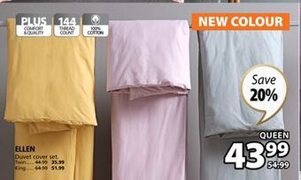 JYSK Ellen duvet cover set offer