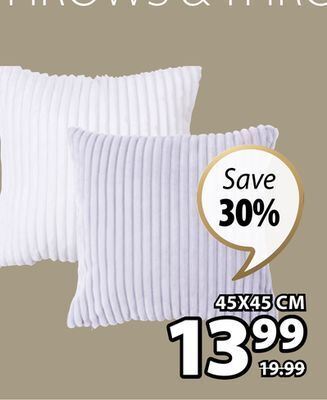 JYSK Siri corduroy cushion offer