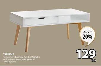 JYSK Tamholt coffee table offer